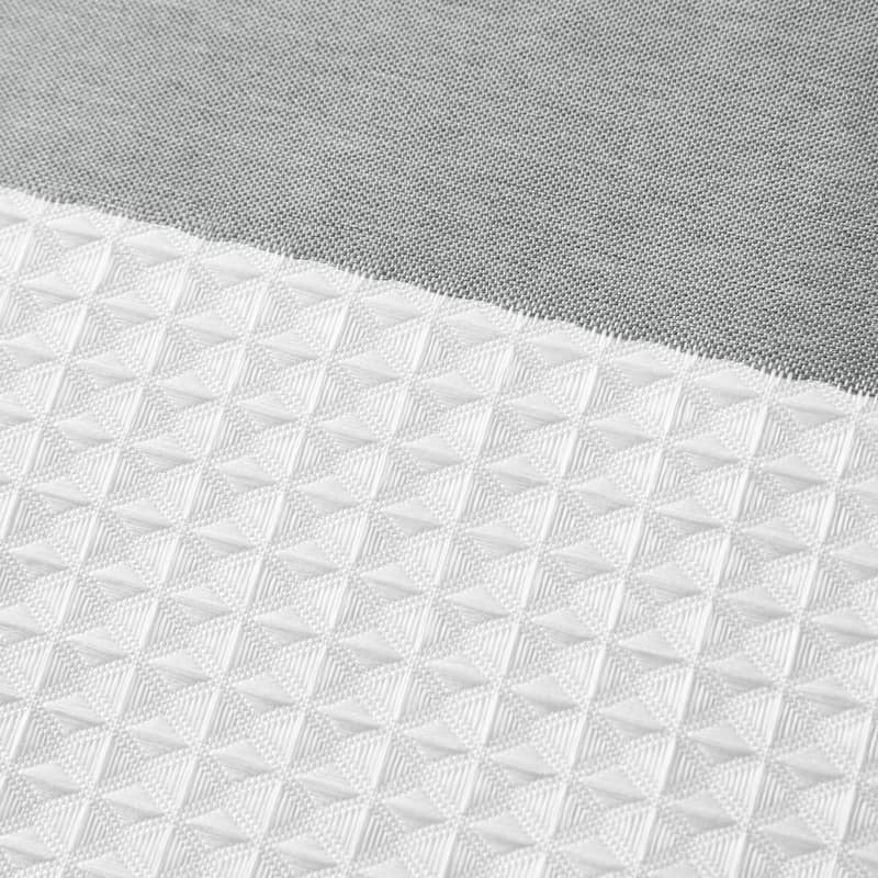 Madison Park Spa Waffle Shower Curtain with 3M Treatment