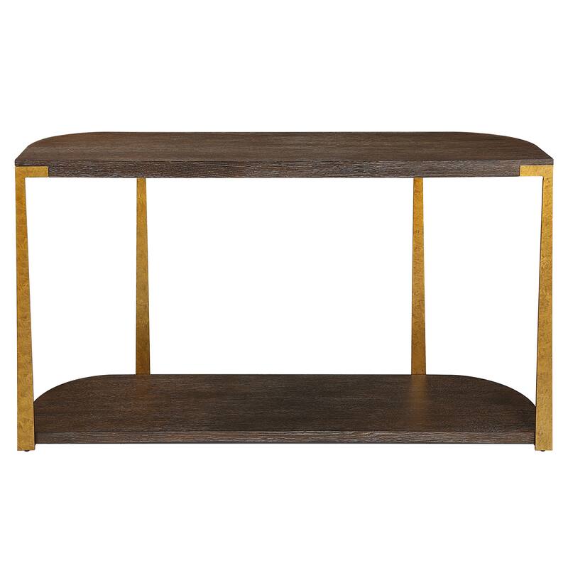 Uttermost Palisade Wood Console Table - 54 W X 30 H X 14 D (in)