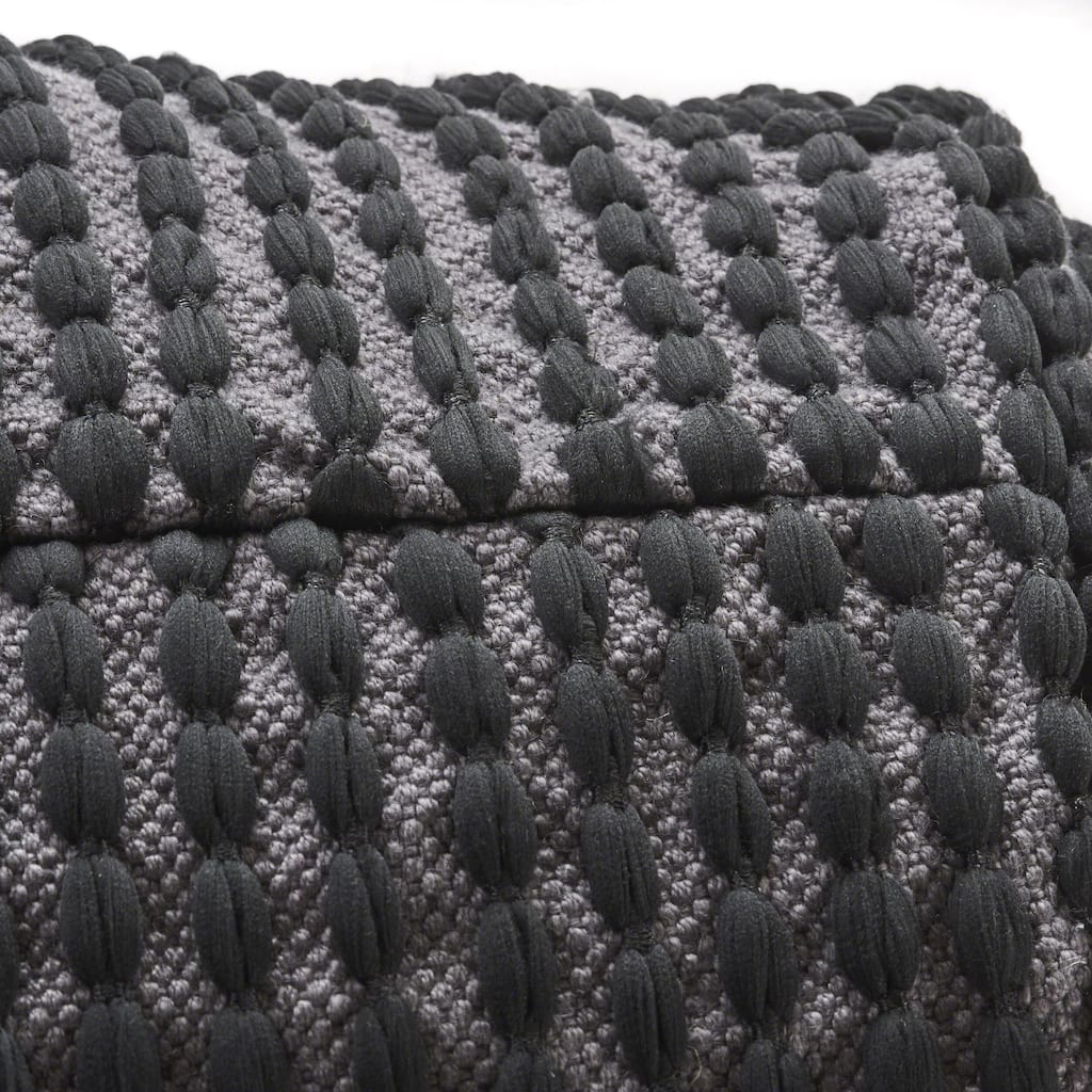 Diamond Hcrafted Fabric Cylindrical Pouf,Comfortable choice, multiple functions, classic design, and cozy corners