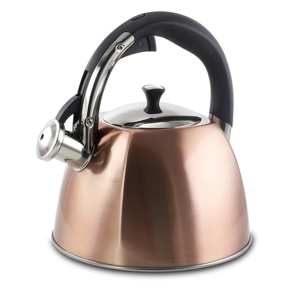2.5 Quart Whistling Tea Kettle in Copper