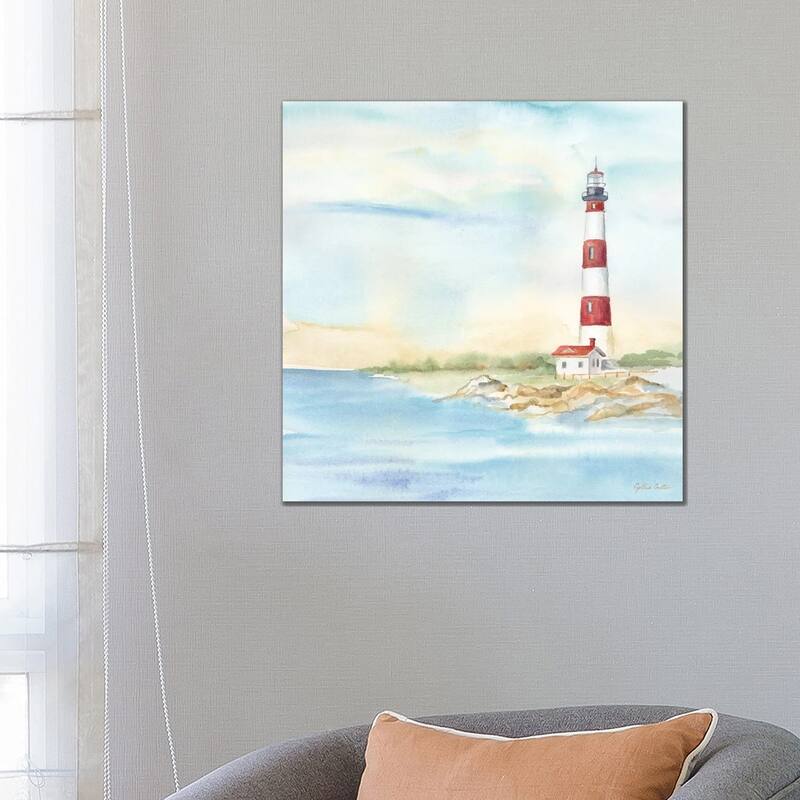 iCanvas "East Coast Lighthouse III" by Cynthia Coulter Canvas Print - 26x26x1.5