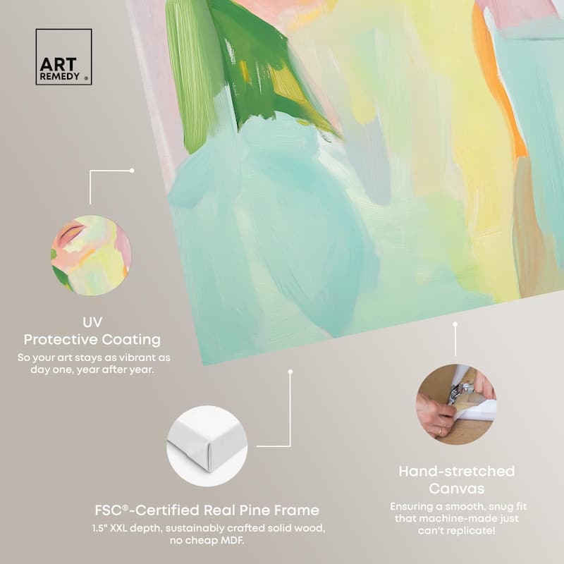 Hues of Emotion II Canvas by Art Remedy, Gallery Wrapped