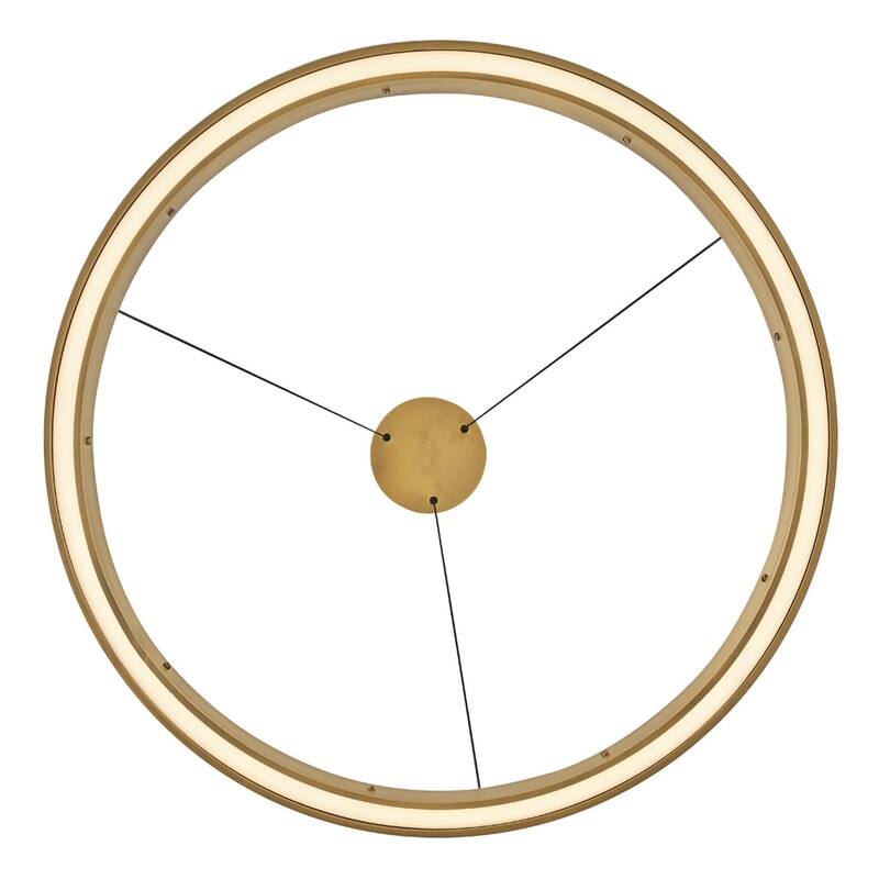 Fredrick Ramond FR41476 Althea 38" Wide LED Ring Chandelier
