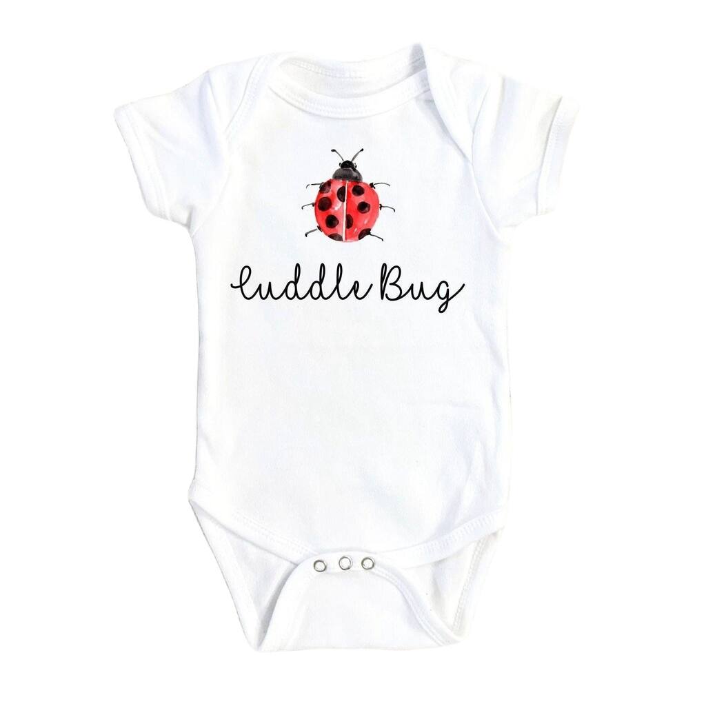Ladybug Cuddle - Baby Boy Girl Clothes Infant Bodysuit Funny Cute Newborn