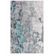 SAFAVIEH Adirondack Cordelia Abstract Glam Rug - 2'6" x 4' - Turquoise/Grey