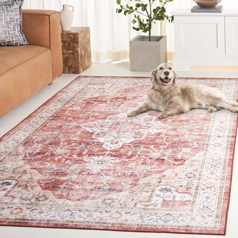 SAFAVIEH Arizona Zografia Vintage Rug - 3' x 5' - Rust/Gold