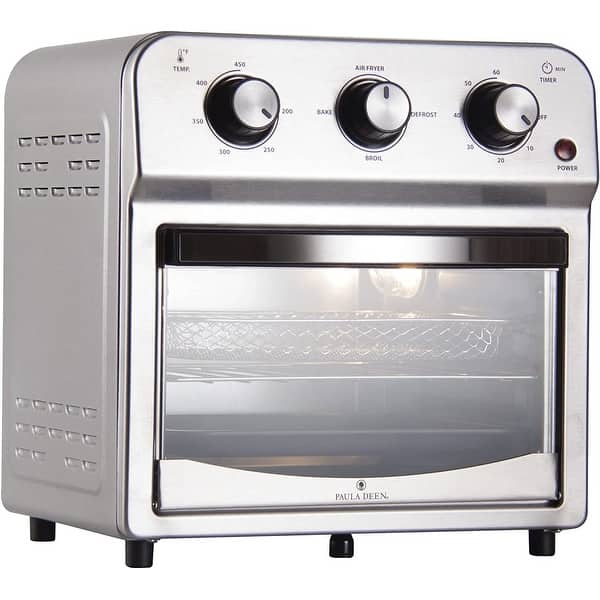 Paula Deen PDGA13SL01SS 12.6 Quart Convection Air Fryer Oven Silver
