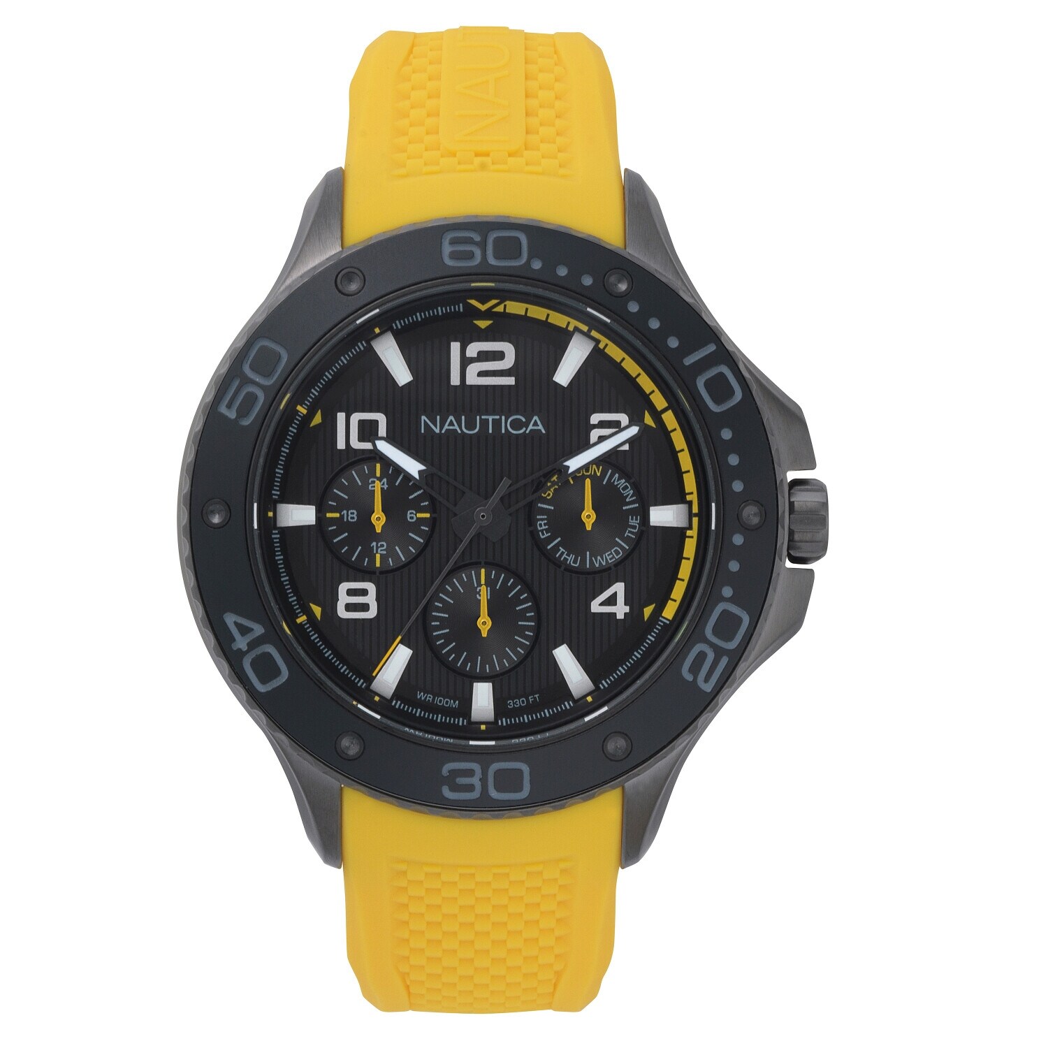 nautica watch black
