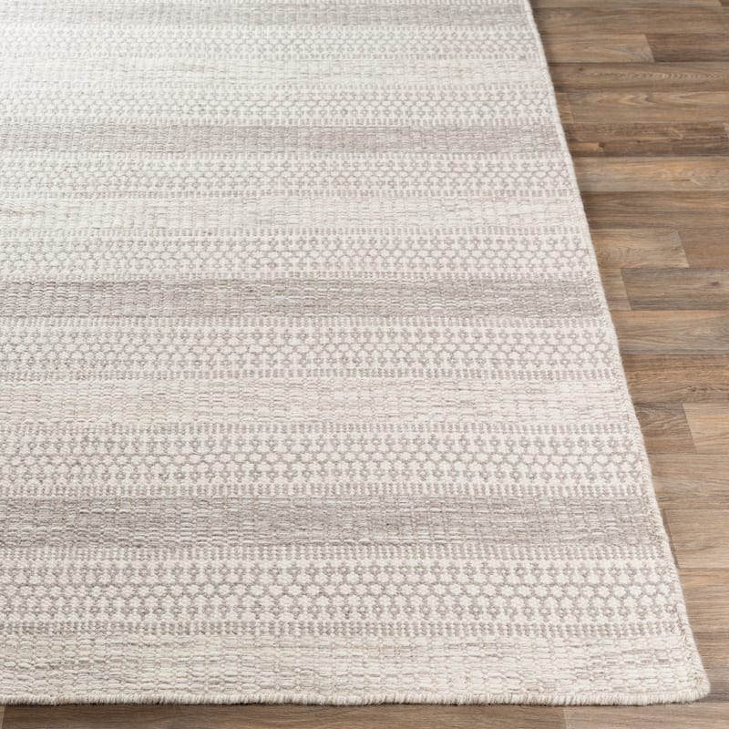 Livabliss Arica Handmade Casual Stripe Wool Area Rug