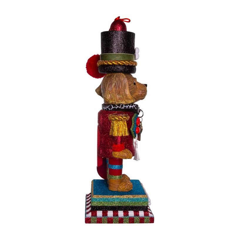Kurt Adler 15-Inch Hollywood Dogs Rule Nutcracker - Multicolored