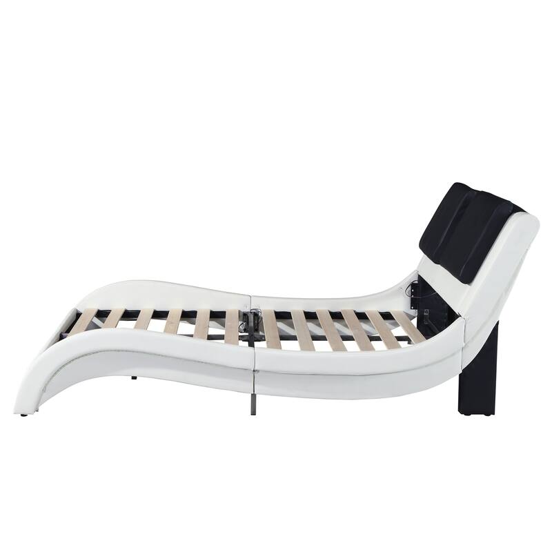 Luxurious Modular Smart Bed with Bluetooth Speaker System and Vibration Massage- Queen/king Size