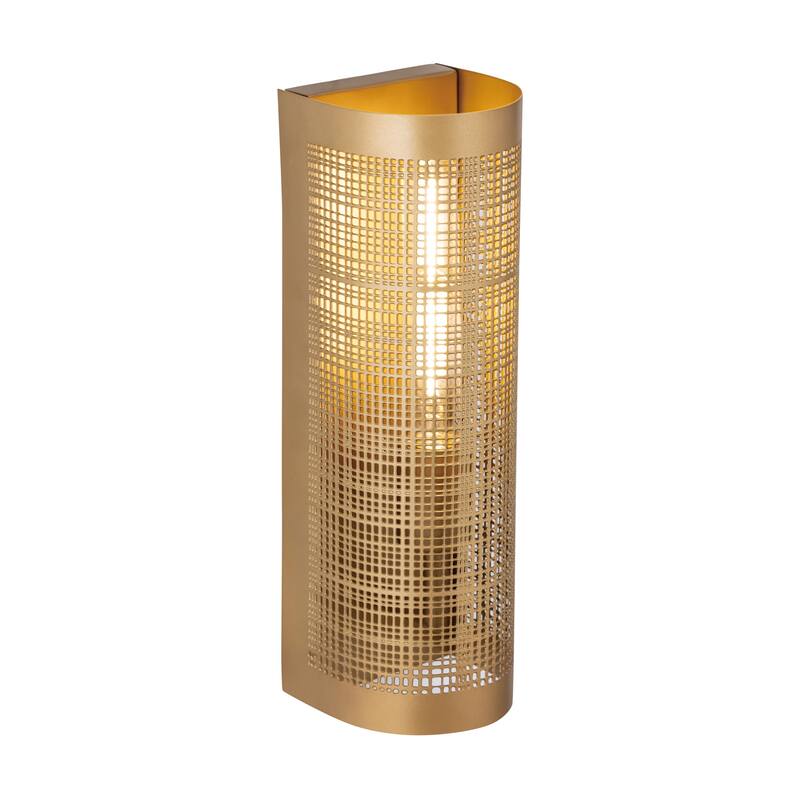 Maxim 31220 Hatcher 14" Tall Outdoor Wall Sconce - Gold
