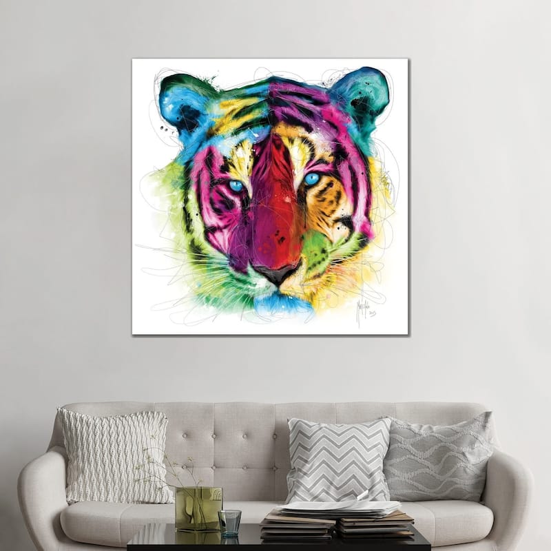 iCanvas "Tiger" by Patrice Murciano Canvas Print