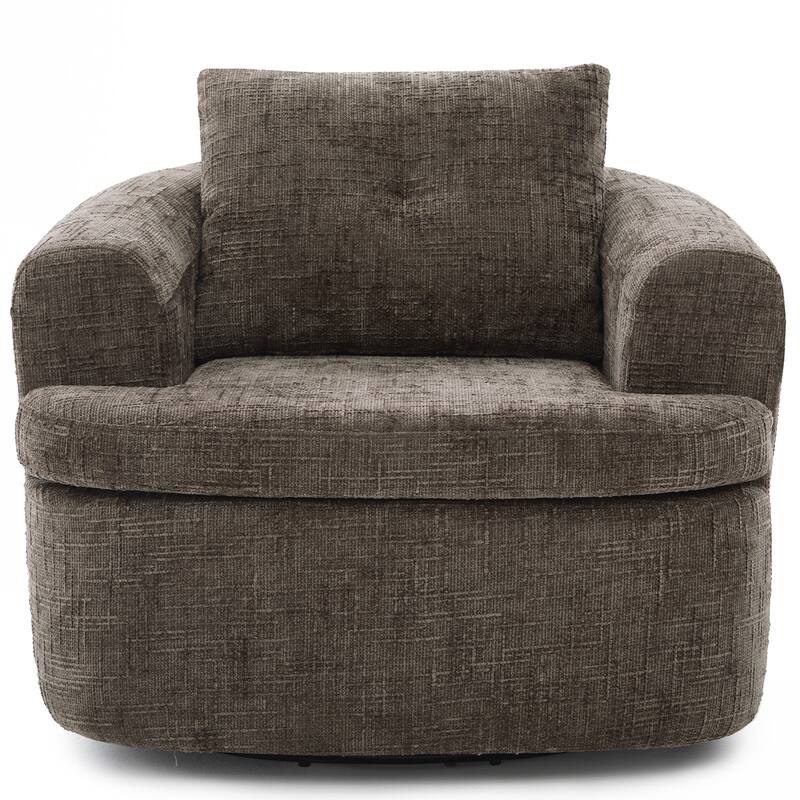360° Swivel Sofa Chair Accent Barrel Chair for Living Room