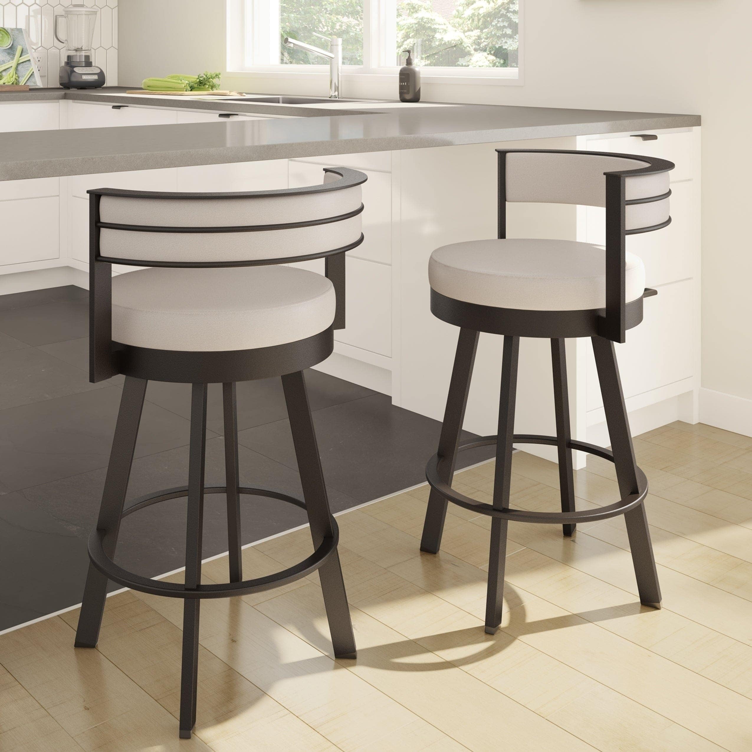 Amisco counter stools with backs swivel bar modern sale 26 inch kitchen barstool upholstered