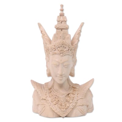 Novica Handmade Rama Wood Sculpture