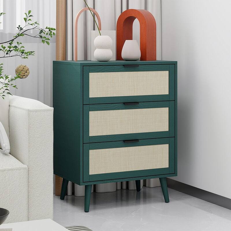 3 Drawers Storage Cabinet for Bedroom Living Room
