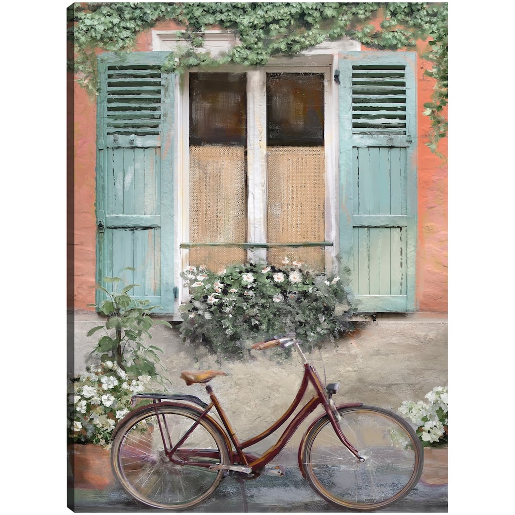 Shutters II By Studio Arts Canvas Art Print