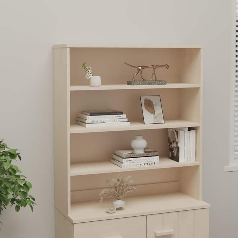 vidaXL Cabinet Top for Highboard Sideboard for Hallway HAMAR Solid Wood Pine - 35.4"x11.8"x39.4"