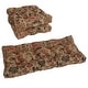 preview thumbnail 3 of 7, Tufted Tapestry Settee Cushions (Set of 3, Multiple Patterns) - 42 x 19 Hawthorne