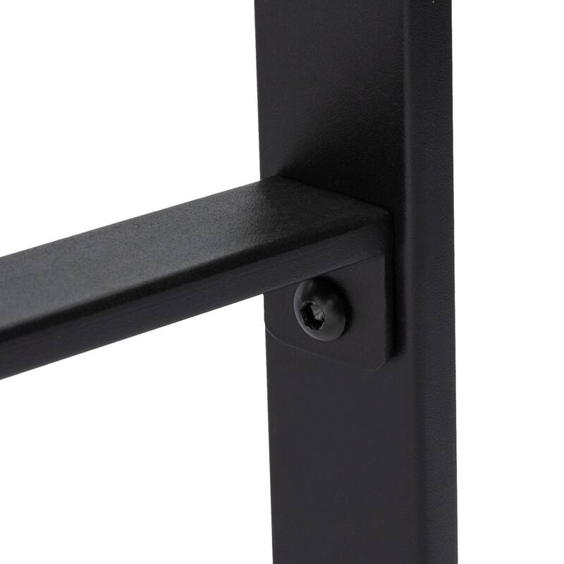 Glitzhome Modern 3-Piece Wooden Swivel Bar Stools & Height Adjustable Pub Table Set