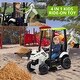 preview thumbnail 18 of 20, 4-in-1 12V Kids Ride on Tractor Excavator Bulldozer with Remote Control