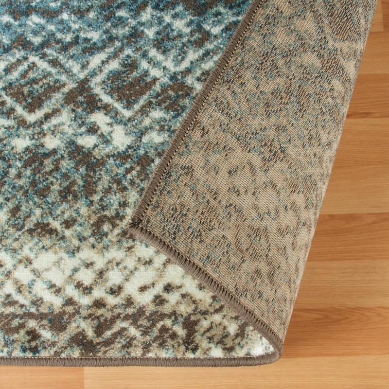 Superior Sunderland Distressed Geometric Area Rug Collection