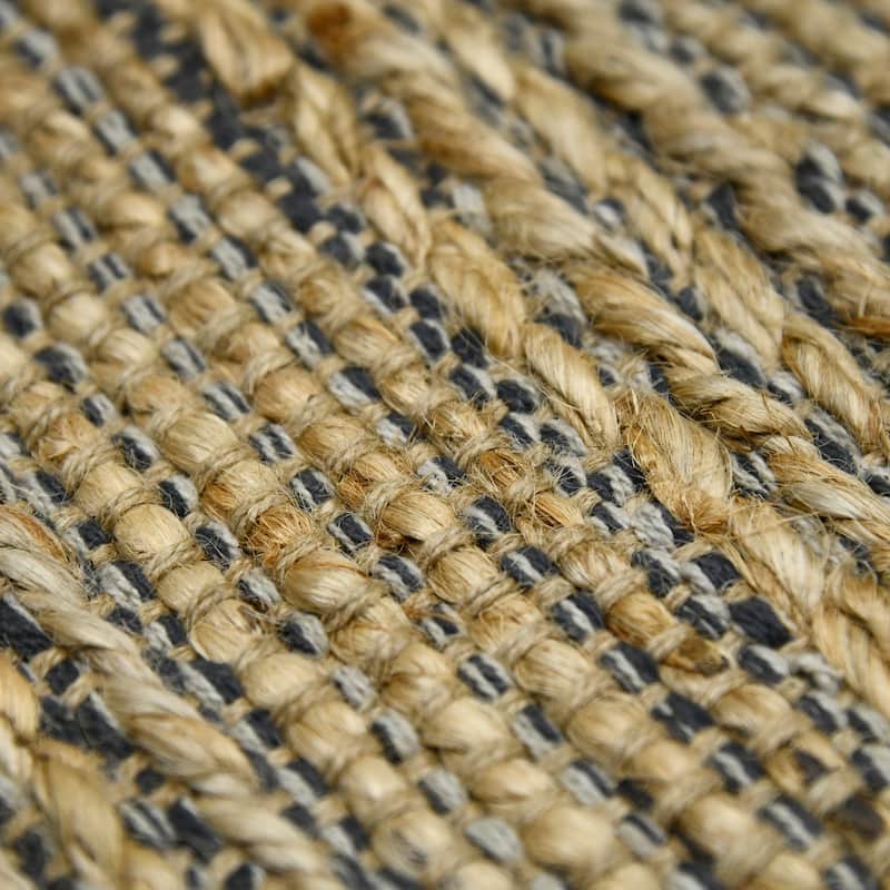 Saratoga All-natural Jute/Cotton Flatweave Area Rug