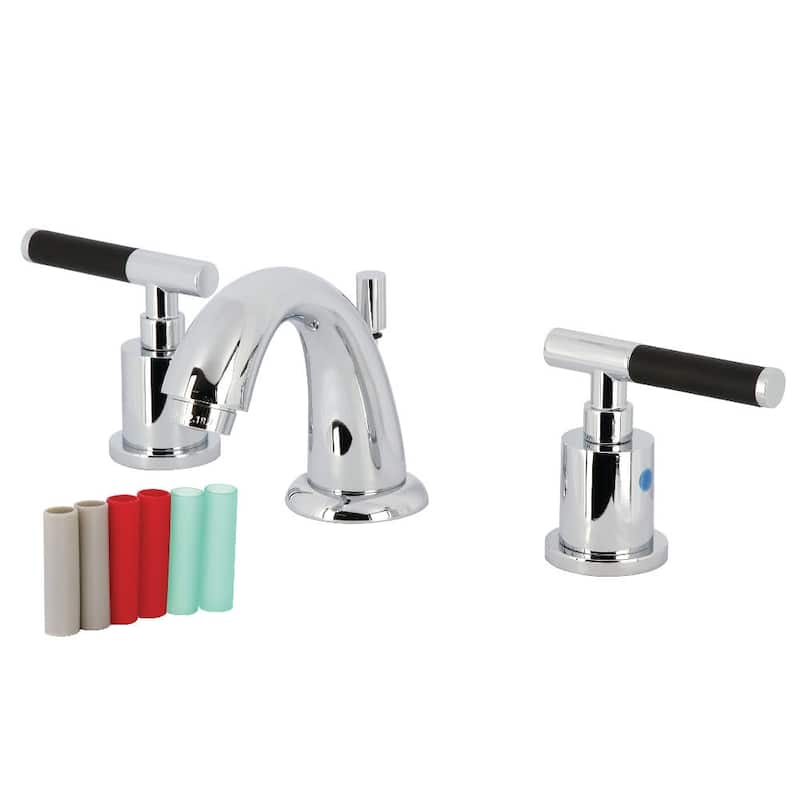 Kingston Brass KB891.CKL Kaiser 1.2 GPM Widespread Bathroom Faucet - Polished Chrome
