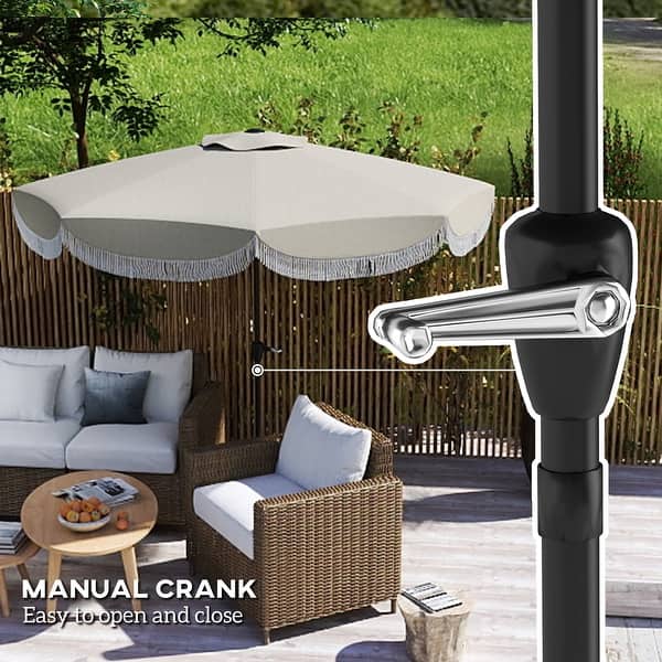 7 1 2 ft patio umbrellas Tidoin 7-1/2 ft. Steel Push Button Market Tilt Patio Umbrella in Navy Blue