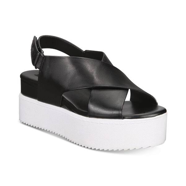 Shop Dkny Womens Carina Slingback Sandals Open Toe Casual Platform