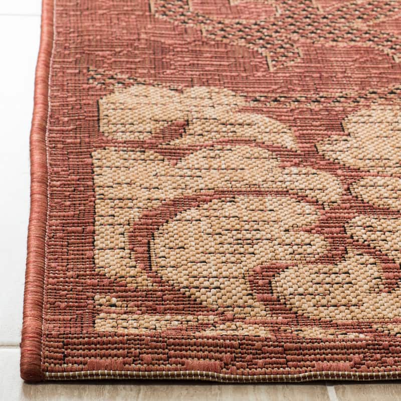 SAFAVIEH Courtyard Genuta Indoor/ Outdoor Waterproof Patio Backyard Rug
