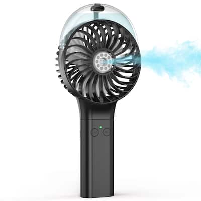 3000mAh Rechargeable Handheld Misting Fan