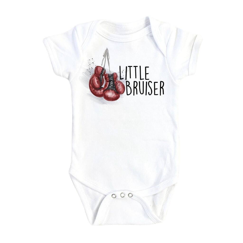 Boxing Bruiser - Baby Boy Girl Clothes Infant Bodysuit Funny Cute Newborn