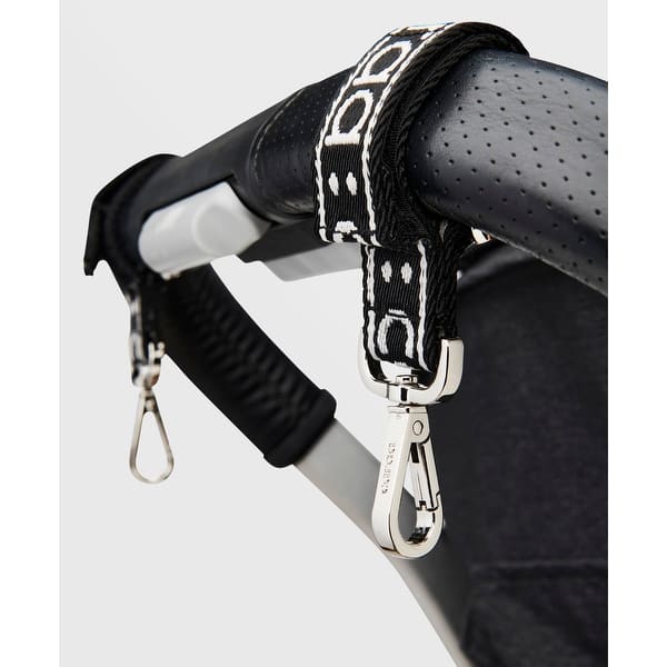 slide 2 of 4, baby stroller clips black - Single Size