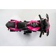 preview thumbnail 18 of 26, 12V Kids Ride-On Motorcycle with Lighting Wheels, MP3 Music, Manual Throttle, and Training Wheels