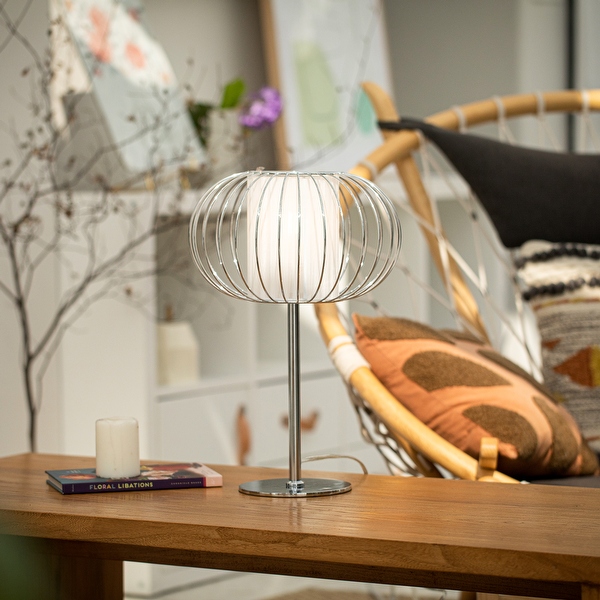 Metal cage table lamp clearance