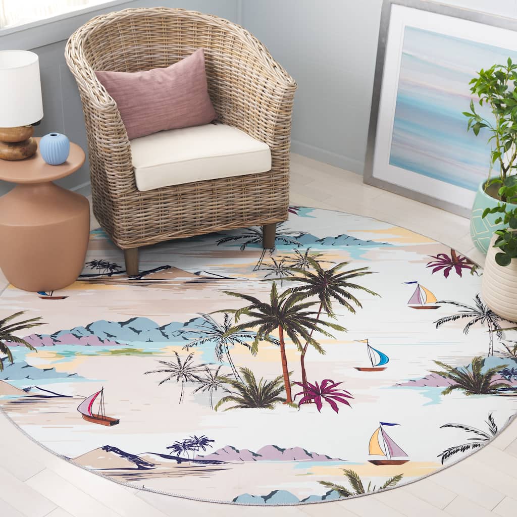SAFAVIEH Malibu Loekie Machine Washable Slip Resistant Rug