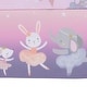 preview thumbnail 6 of 6, Bedtime Originals Tiny Dancer 3-Piece Ballet Baby Crib Bedding Set - Elephant