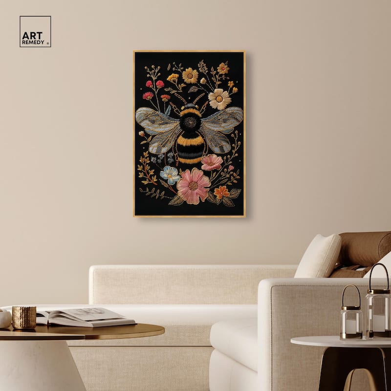 Honeyed Herald I Canvas by Art Remedy