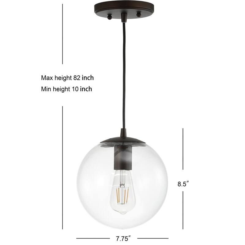 7.75" Globe LED Pendant by JONATHAN Y