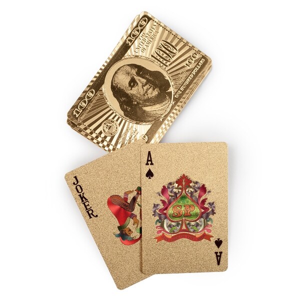 GOD ゴールドプレイングカードGOD GOLD PLAYING CARDS Amazon.com: Yuanhe Gold Deck of Cards - Waterproof Playing