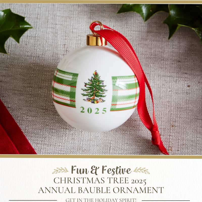 Spode Tree Annual Bauble 2025