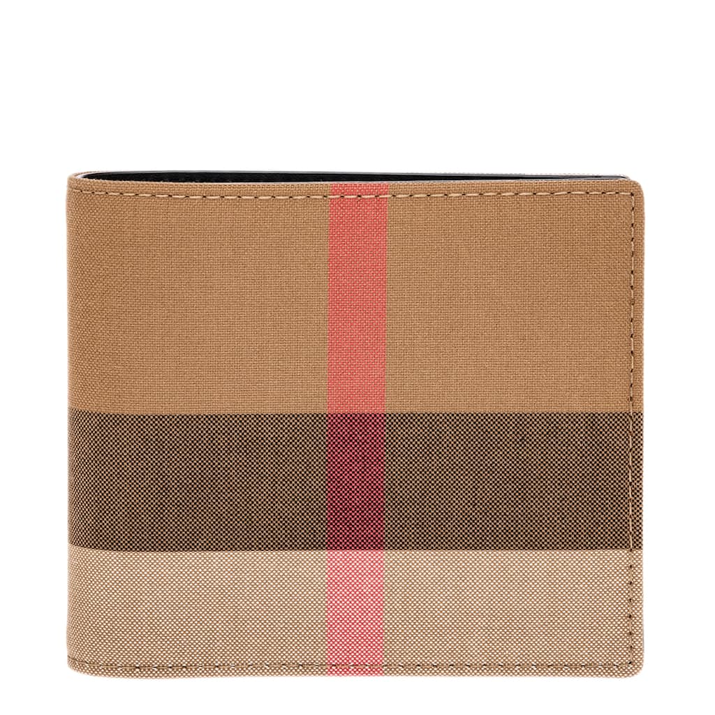 Burberry Men's Check Bifold Wallet