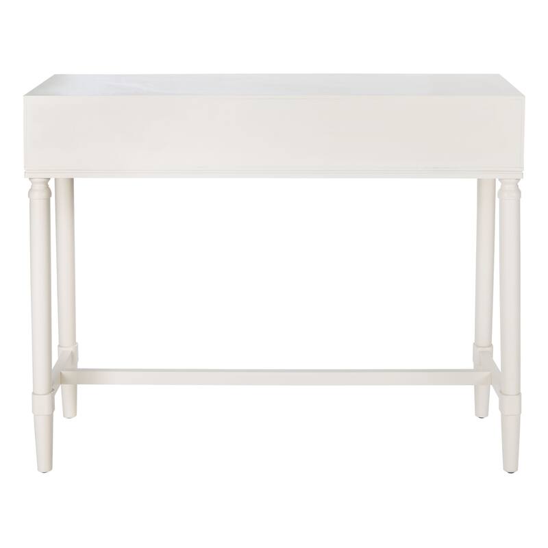 SAFAVIEH Barbra 2-Drawer Console Table - 35.5" W x 13" L x 29.5" H - 36Wx13Dx30H