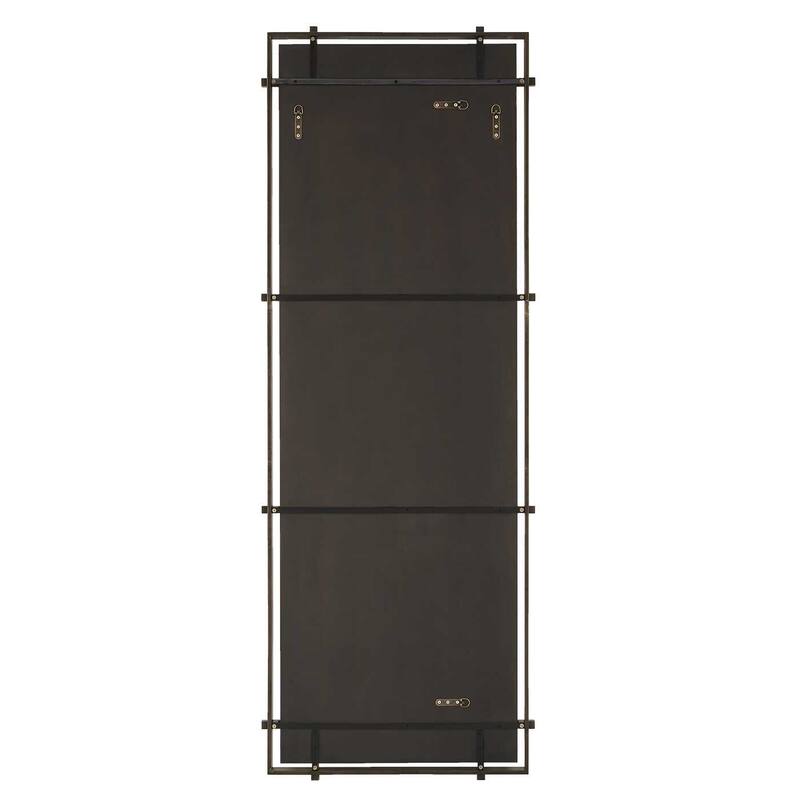 Uttermost Hann Full Length Bronze Mirror - 27.13" W x 74.75" H x 1.63" D