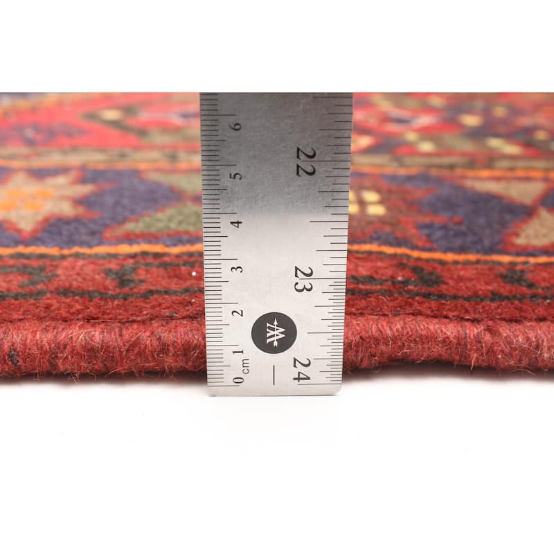 ECARPETGALLERY Hand-knotted Andelz Blue Wool Rug - 4'3 x 6'10