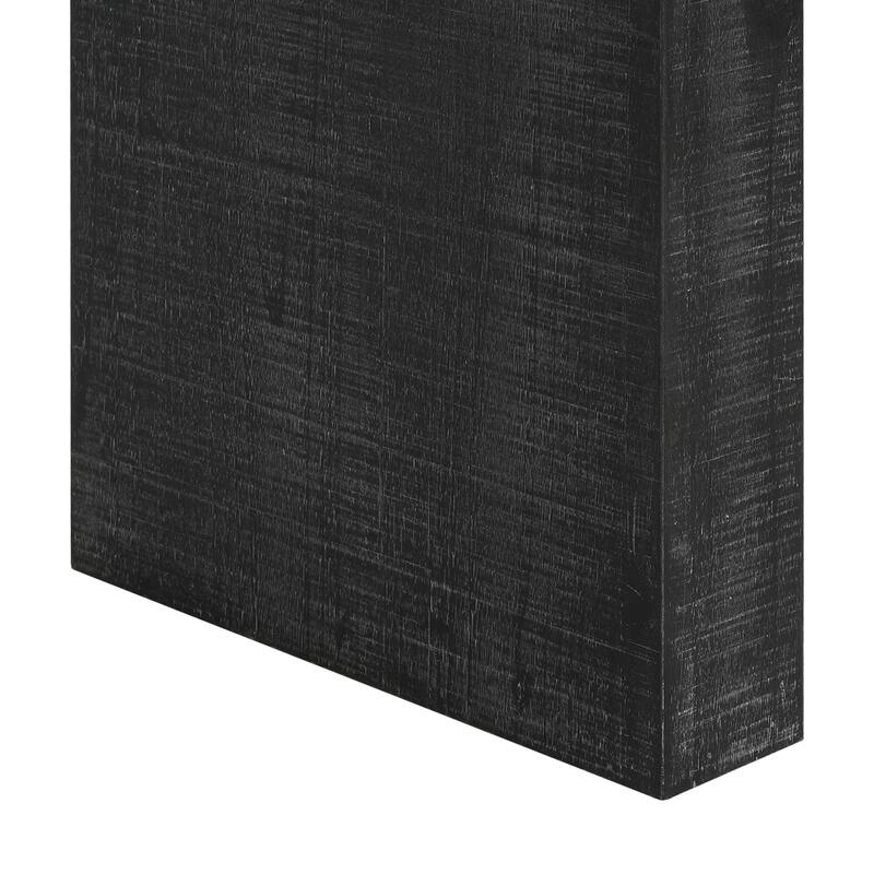 Mirod 52" Wood Console Table with Curved Edge