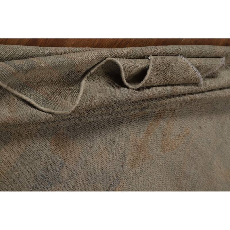Oushak Oriental Area Rug Handmade Wool Carpet - 8'3"x 11'1"