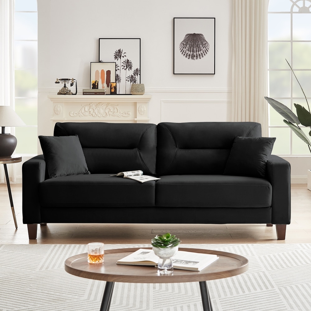 Black hotsell tub sofa